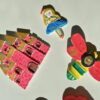 Creativity craft kit, plaster painting figures in colors